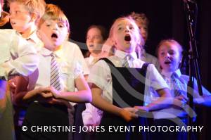 Castaways Summer School Part 3 – August 2019: The Castaway Theatre School held a week-long Summer School at the Westlands Yeovil venue where they finished with putting on a version of Matilda the musical for an audience. Photo 42