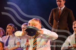 Castaways Summer School Part 3 – August 2019: The Castaway Theatre School held a week-long Summer School at the Westlands Yeovil venue where they finished with putting on a version of Matilda the musical for an audience. Photo 43