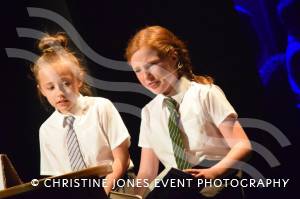 Castaways Summer School Part 3 – August 2019: The Castaway Theatre School held a week-long Summer School at the Westlands Yeovil venue where they finished with putting on a version of Matilda the musical for an audience. Photo 51