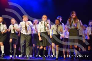 Castaways Summer School Part 4 – August 2019: The Castaway Theatre School held a week-long Summer School at the Westlands Yeovil venue where they finished with putting on a version of Matilda the musical for an audience. Photo 41