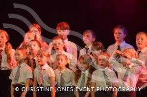 Castaways Summer School Part 4 – August 2019: The Castaway Theatre School held a week-long Summer School at the Westlands Yeovil venue where they finished with putting on a version of Matilda the musical for an audience. Photo 58