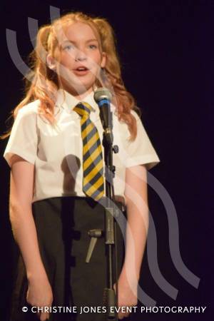 Castaways Summer School Part 4 – August 2019: The Castaway Theatre School held a week-long Summer School at the Westlands Yeovil venue where they finished with putting on a version of Matilda the musical for an audience. Photo 61