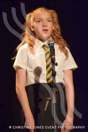 Castaways Summer School Part 4 – August 2019: The Castaway Theatre School held a week-long Summer School at the Westlands Yeovil venue where they finished with putting on a version of Matilda the musical for an audience. Photo 62