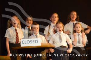 Castaways Summer School Part 5 – August 2019: The Castaway Theatre School held a week-long Summer School at the Westlands Yeovil venue where they finished with putting on a version of Matilda the musical for an audience. Photo 14