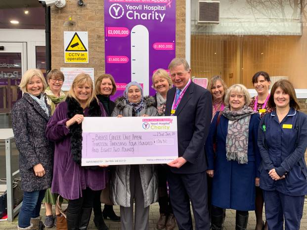 YEOVIL NEWS:: Breast Cancer Unit Appeal hits £1.3m milestone