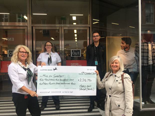 YEOVIL NEWS: M&S staff support Mind in Somerset mental health charity