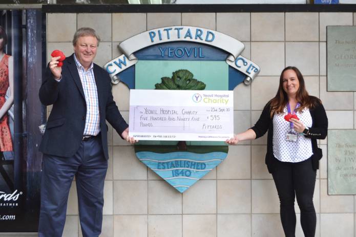 YEOVIL NEWS: Pittards has a heart for the hospital