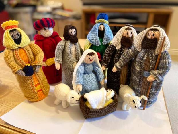 YEOVIL NEWS: The Christmas “knitivity” scene has been a great success for charity