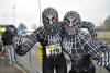 Yeovil Half Marathon - At the start: Spidermen runners Simon Ross and Wayne Judges who were raising money for the Syncope Trust and Reflex Anoxic Seizures charity. Photo 1
