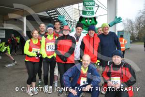 Yeovil Half Marathon - At the start: Members of Crewkerne Running Club. Photo 8