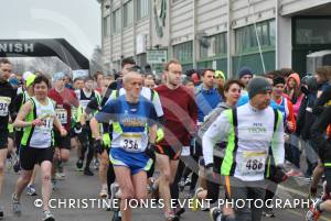 Yeovil Half Marathon - They're off! Can you spot yourself or a friend in the crowd at the start? Photo 8