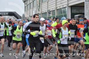 Yeovil Half Marathon - They're off! Can you spot yourself or a friend in the crowd at the start? Photo 9