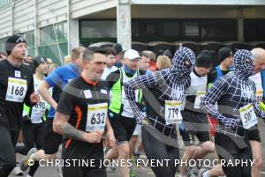 Yeovil Half Marathon - They're off! Can you spot yourself or a friend in the crowd at the start? Photo 14