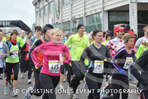 Yeovil Half Marathon - They're off! Can you spot yourself or a friend in the crowd at the start? Photo 16