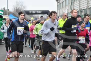 Yeovil Half Marathon - They're off! Can you spot yourself or a friend in the crowd at the start? Photo 19