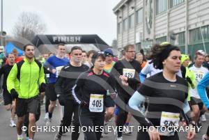 Yeovil Half Marathon - They're off! Can you spot yourself or a friend in the crowd at the start? Photo 21
