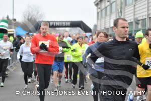 Yeovil Half Marathon - They're off! Can you spot yourself or a friend in the crowd at the start? Photo 22