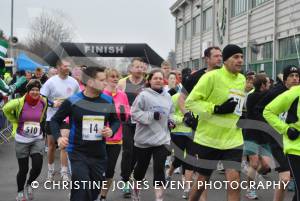 Yeovil Half Marathon - They're off! Can you spot yourself or a friend in the crowd at the start? Photo 25