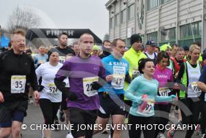 Yeovil Half Marathon - They're off! Can you spot yourself or a friend in the crowd at the start? Photo 27