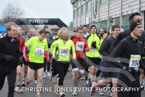 Yeovil Half Marathon - They're off! Can you spot yourself or a friend in the crowd at the start? Photo 28
