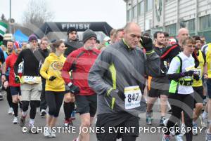 Yeovil Half Marathon - They're off! Can you spot yourself or a friend in the crowd at the start? Photo 34