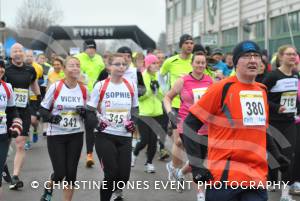 Yeovil Half Marathon - They're off! Can you spot yourself or a friend in the crowd at the start? Photo 36