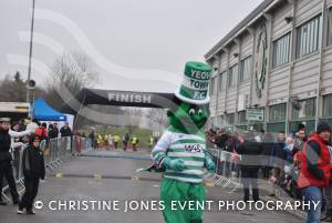 Yeovil Half Marathon - They're off! We don't think the Jolly Green Giant attempted the half marathon? Photo 44