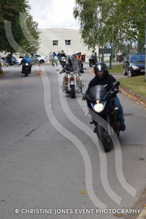 NHS Ride of Thanks - September 2021: Hundreds of motorcycle fans descend on Yeovil Town FC at the end of a ride-out to support the NHS and related charities. Photo 10