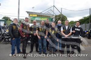 NHS Ride of Thanks - September 2021: Hundreds of motorcycle fans descend on Yeovil Town FC at the end of a ride-out to support the NHS and related charities.