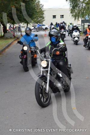 NHS Ride of Thanks - September 2021: Hundreds of motorcycle fans descend on Yeovil Town FC at the end of a ride-out to support the NHS and related charities. Photo 13