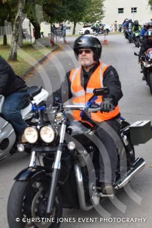 NHS Ride of Thanks - September 2021: Hundreds of motorcycle fans descend on Yeovil Town FC at the end of a ride-out to support the NHS and related charities. Photo 15