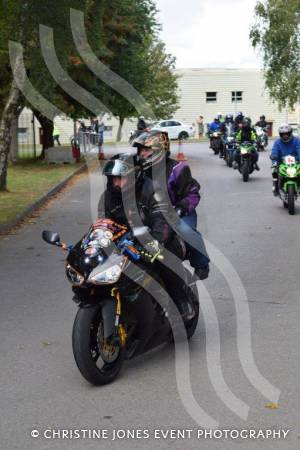 NHS Ride of Thanks - September 2021: Hundreds of motorcycle fans descend on Yeovil Town FC at the end of a ride-out to support the NHS and related charities. Photo 16
