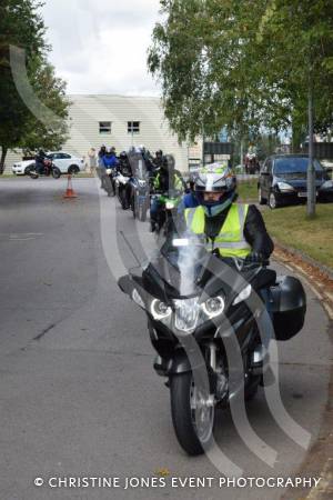 NHS Ride of Thanks - September 2021: Hundreds of motorcycle fans descend on Yeovil Town FC at the end of a ride-out to support the NHS and related charities. Photo 17