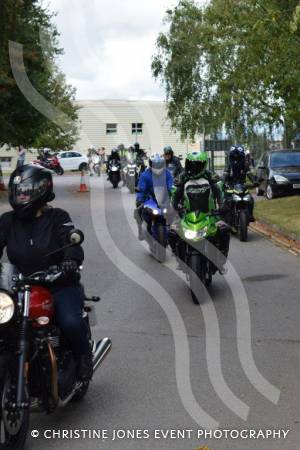 NHS Ride of Thanks - September 2021: Hundreds of motorcycle fans descend on Yeovil Town FC at the end of a ride-out to support the NHS and related charities. Photo 22