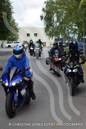 NHS Ride of Thanks - September 2021: Hundreds of motorcycle fans descend on Yeovil Town FC at the end of a ride-out to support the NHS and related charities. Photo 23