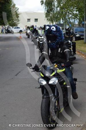NHS Ride of Thanks - September 2021: Hundreds of motorcycle fans descend on Yeovil Town FC at the end of a ride-out to support the NHS and related charities. Photo 24