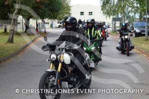 NHS Ride of Thanks - September 2021: Hundreds of motorcycle fans descend on Yeovil Town FC at the end of a ride-out to support the NHS and related charities. Photo 26