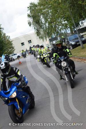 NHS Ride of Thanks - September 2021: Hundreds of motorcycle fans descend on Yeovil Town FC at the end of a ride-out to support the NHS and related charities. Photo 32