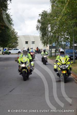 NHS Ride of Thanks - September 2021: Hundreds of motorcycle fans descend on Yeovil Town FC at the end of a ride-out to support the NHS and related charities. Photo 2