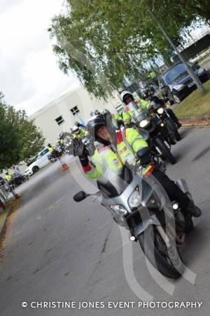 NHS Ride of Thanks - September 2021: Hundreds of motorcycle fans descend on Yeovil Town FC at the end of a ride-out to support the NHS and related charities. Photo 34