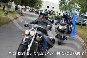 NHS Ride of Thanks - September 2021: Hundreds of motorcycle fans descend on Yeovil Town FC at the end of a ride-out to support the NHS and related charities. Photo 36