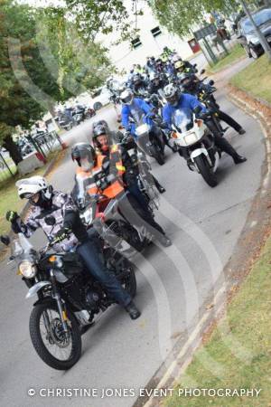 NHS Ride of Thanks - September 2021: Hundreds of motorcycle fans descend on Yeovil Town FC at the end of a ride-out to support the NHS and related charities. Photo 43