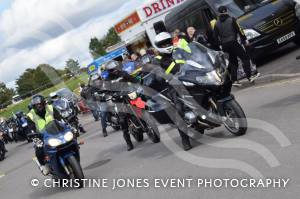 NHS Ride of Thanks - September 2021: Hundreds of motorcycle fans descend on Yeovil Town FC at the end of a ride-out to support the NHS and related charities. Photo 47