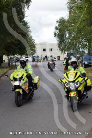 NHS Ride of Thanks - September 2021: Hundreds of motorcycle fans descend on Yeovil Town FC at the end of a ride-out to support the NHS and related charities. Photo 4