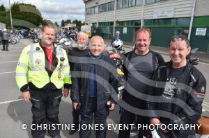 NHS Ride of Thanks - September 2021: Hundreds of motorcycle fans descend on Yeovil Town FC at the end of a ride-out to support the NHS and related charities. Photo 53