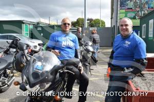 NHS Ride of Thanks - September 2021: Hundreds of motorcycle fans descend on Yeovil Town FC at the end of a ride-out to support the NHS and related charities. Photo 60