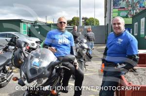 NHS Ride of Thanks - September 2021: Hundreds of motorcycle fans descend on Yeovil Town FC at the end of a ride-out to support the NHS and related charities. Photo 61