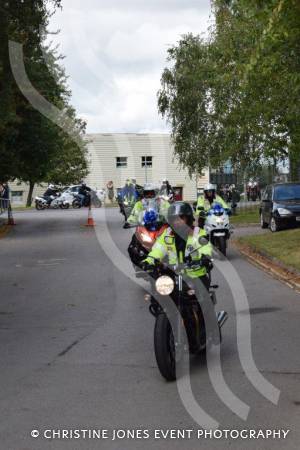 NHS Ride of Thanks - September 2021: Hundreds of motorcycle fans descend on Yeovil Town FC at the end of a ride-out to support the NHS and related charities. Photo 5