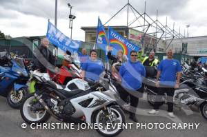 NHS Ride of Thanks - September 2021: Hundreds of motorcycle fans descend on Yeovil Town FC at the end of a ride-out to support the NHS and related charities. Photo 72