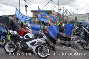 NHS Ride of Thanks - September 2021: Hundreds of motorcycle fans descend on Yeovil Town FC at the end of a ride-out to support the NHS and related charities. Photo 73